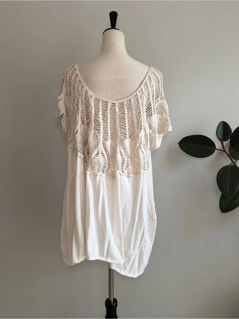 FREE PEOPLE Sweet Sun Oversized Tunic Top M
